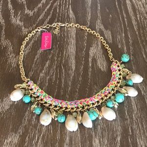 NWT Lilly Pulitzer Spring Bound Shell Necklace